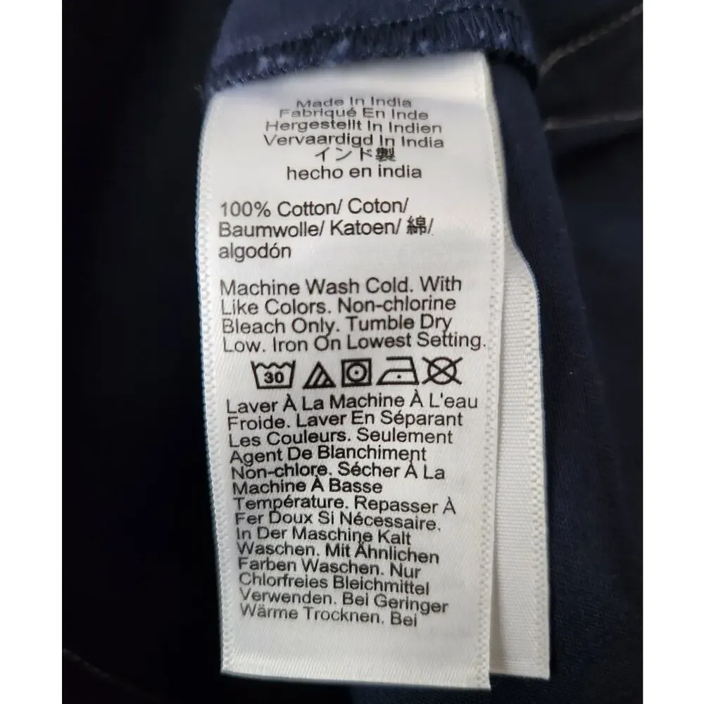 NWT J. Crew Patch-Pocket Pullover Dress In Structured Cotton Poplin Navy 2X